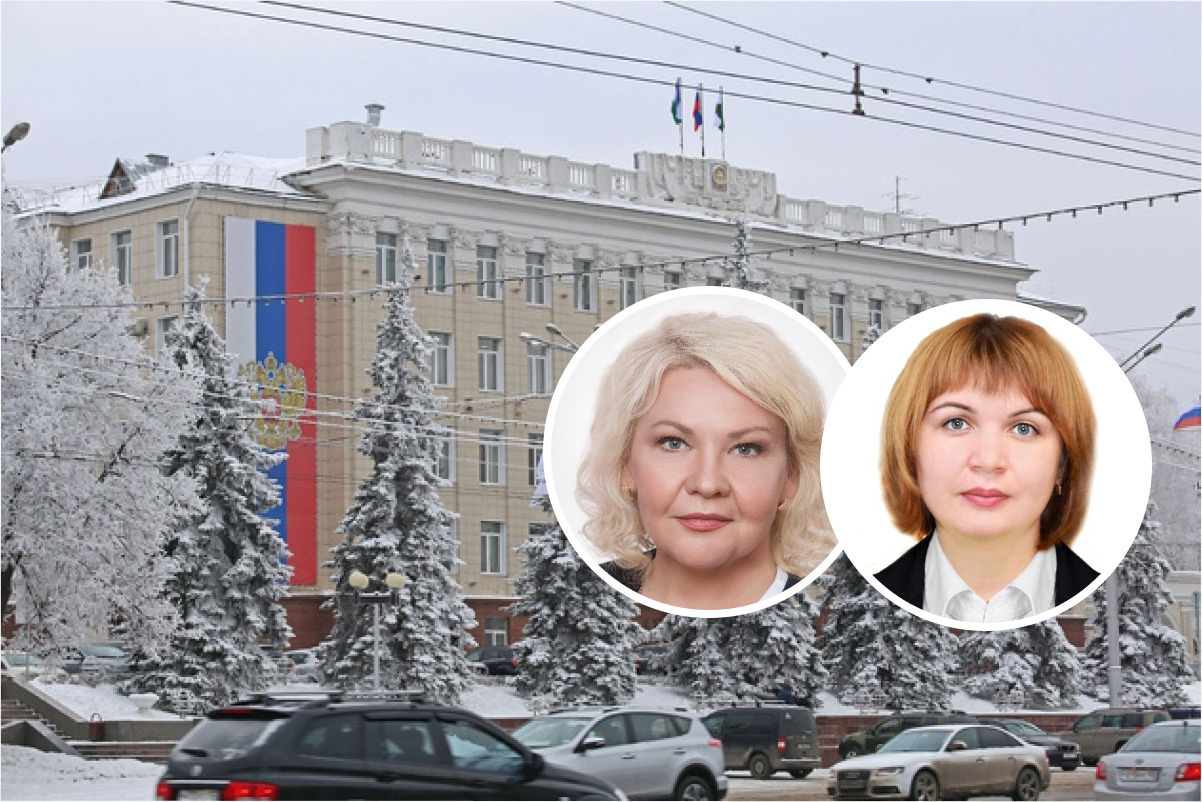 Начальником стала Ильнара Сатаева (справа, с рыжими волосами), которая заменила Ларису Ольте (слева, блондинка)