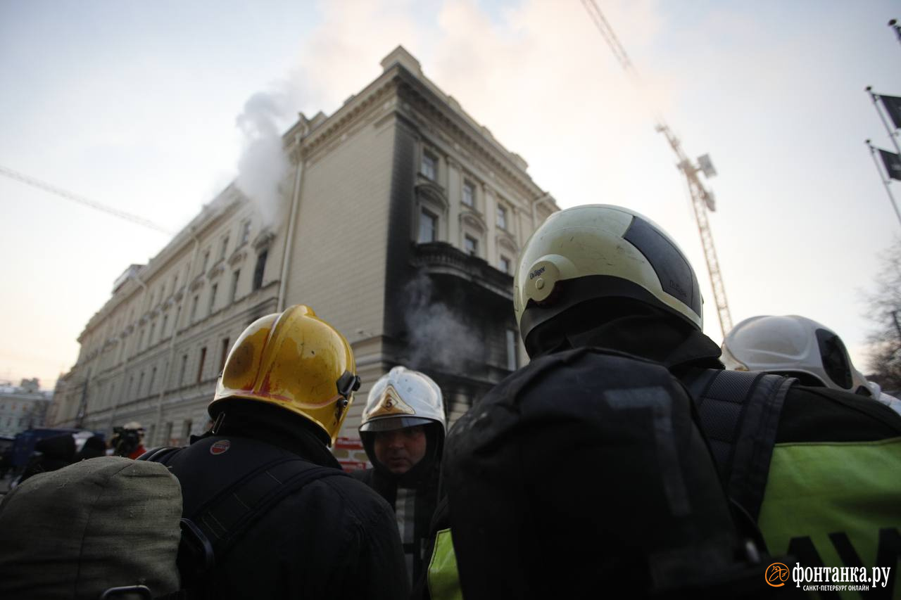 Подрядчик: пожар в Петербургской консерватории не затронул отреставрированные локации