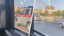 Колонна машин Росгвардии проехала по центру Новосибирска — видео с Октябрьской магистрали