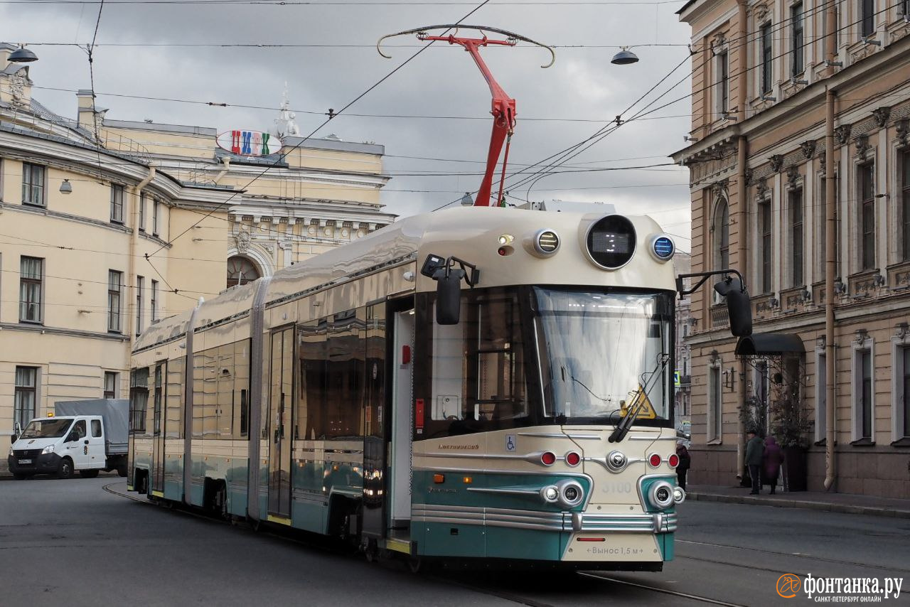 Где можно увидеть старый ретротрамвай в Петербурге - 18 октября 2023 -  ФОНТАНКА.ру