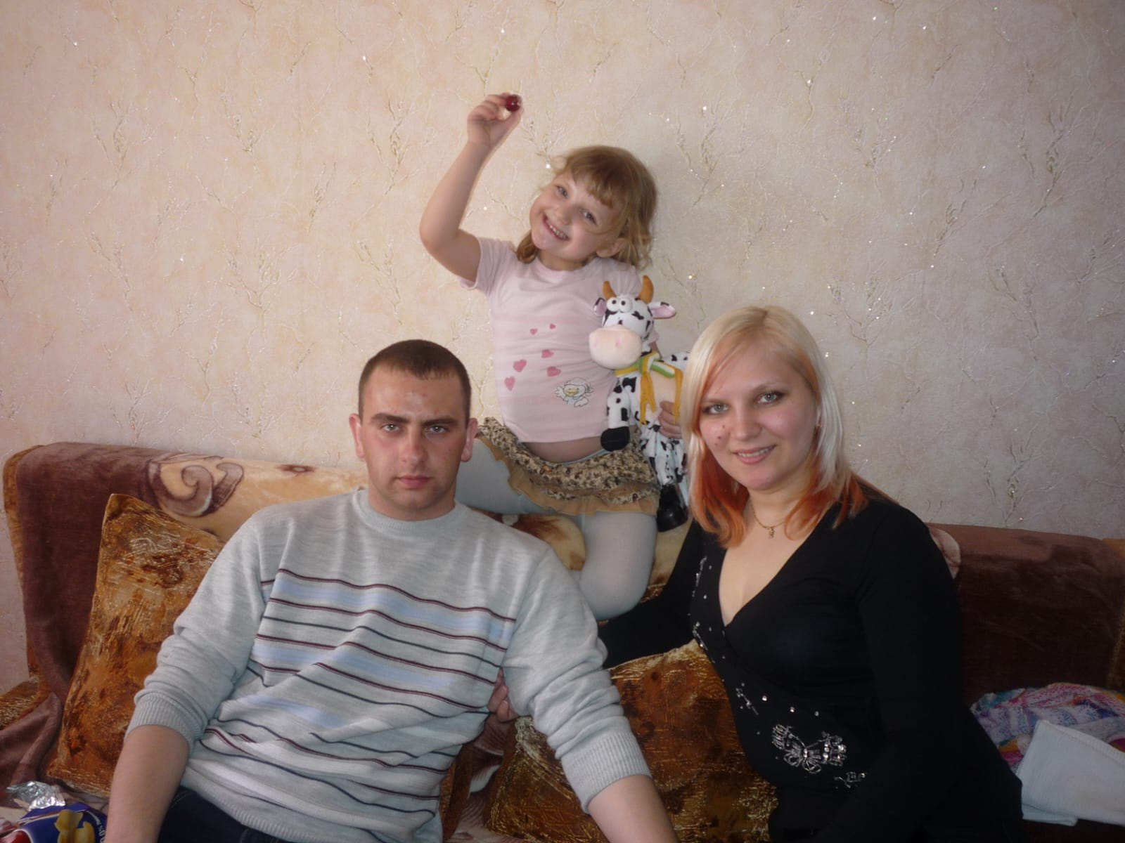 Татьяна с мужем после переезда в Юргу Татьяна с мужем после переезда в Юргу