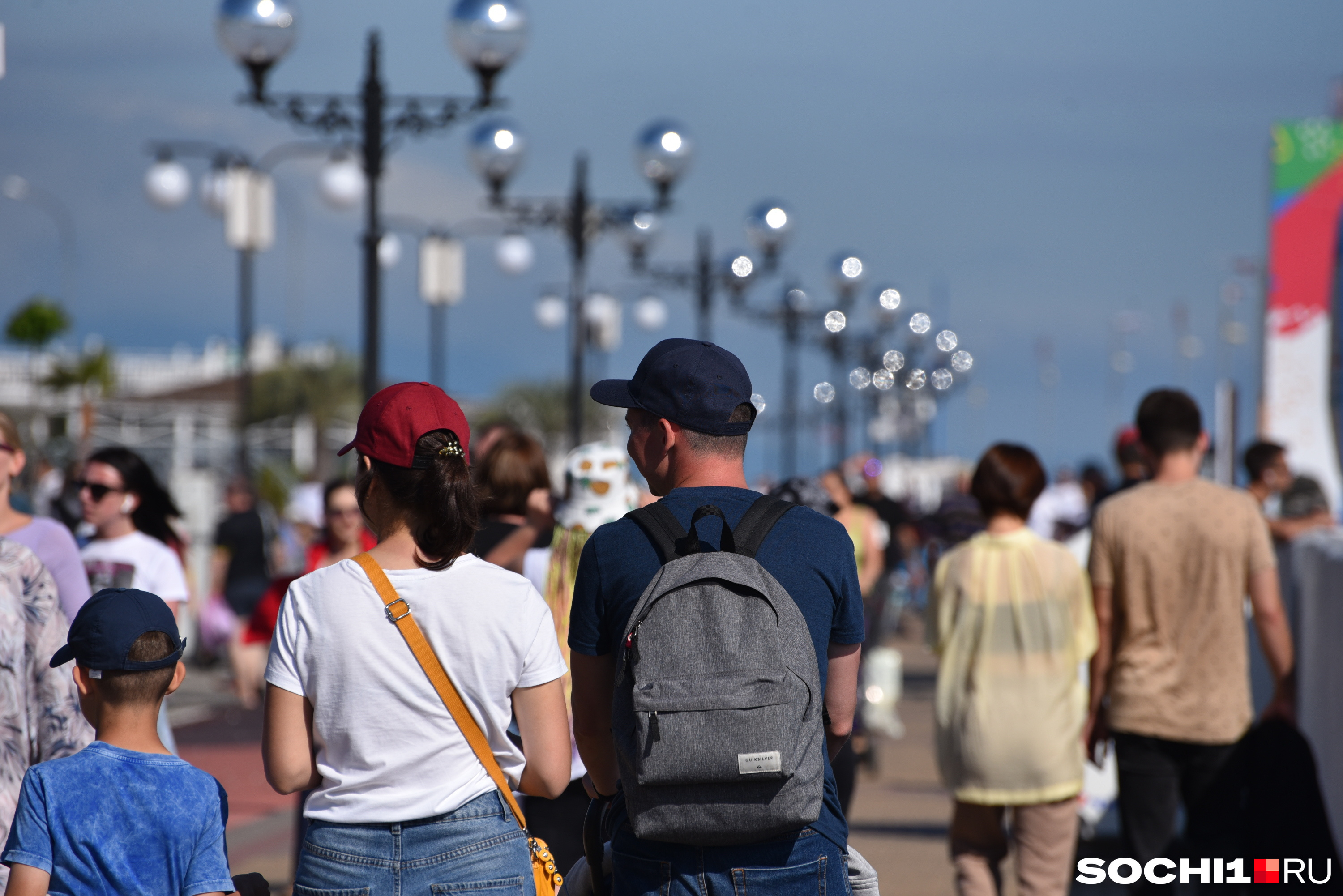 В Сочи за лето ждут 4,5 миллиона гостей