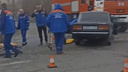 В Архангельске столкнулись две легковушки: что известно о пострадавших