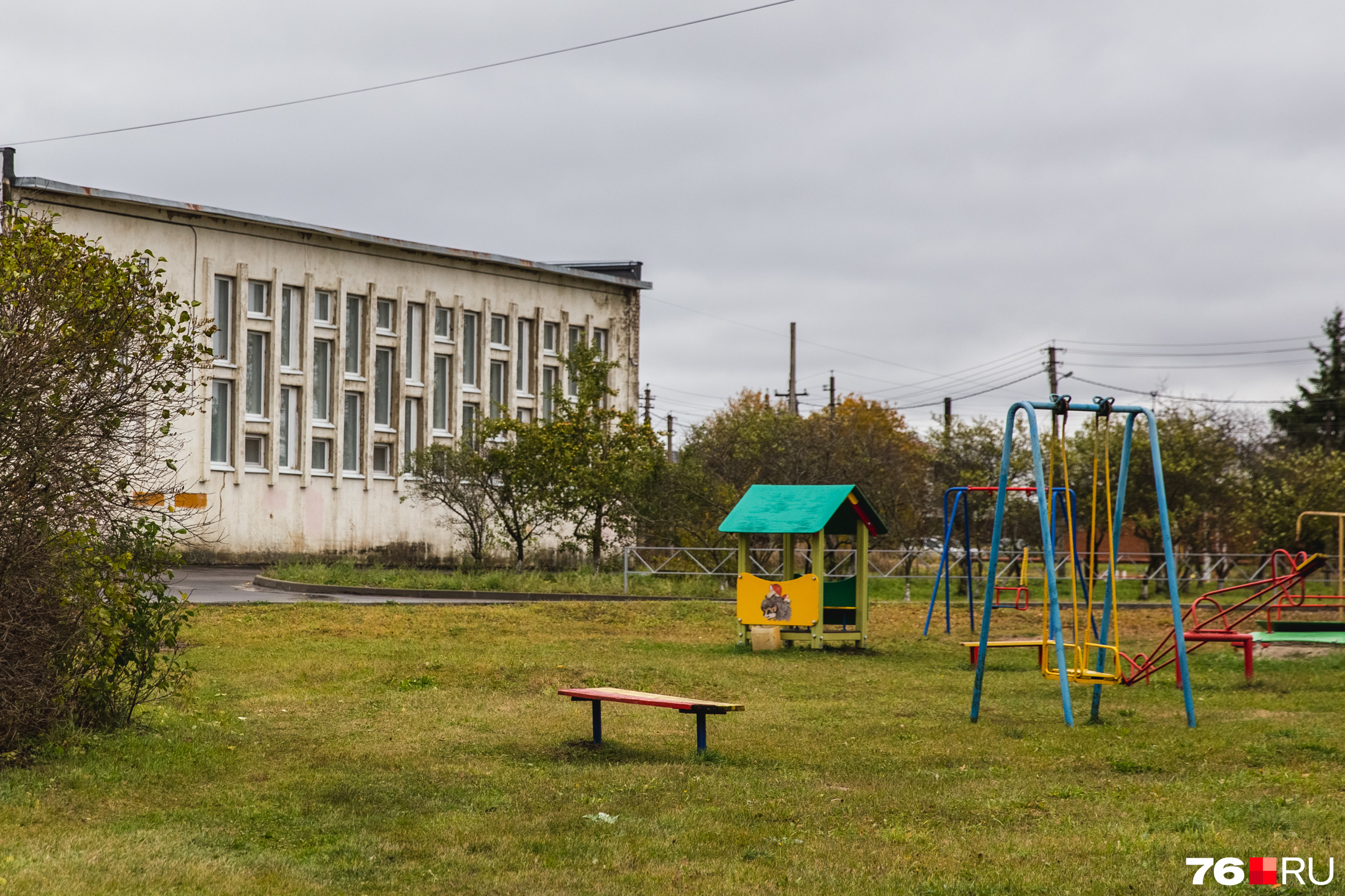 В Глебовском есть школа, детям не приходится ездить в соседние сёла