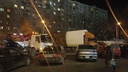 Сгоревший грузовик до сих пор не убрали с улицы во Владивостоке