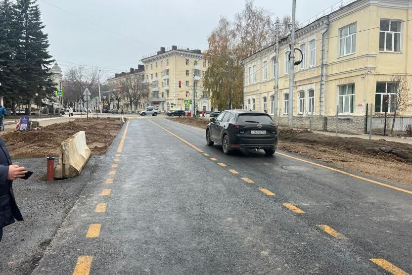 Мэрия поделилась фотографиями новой дороги