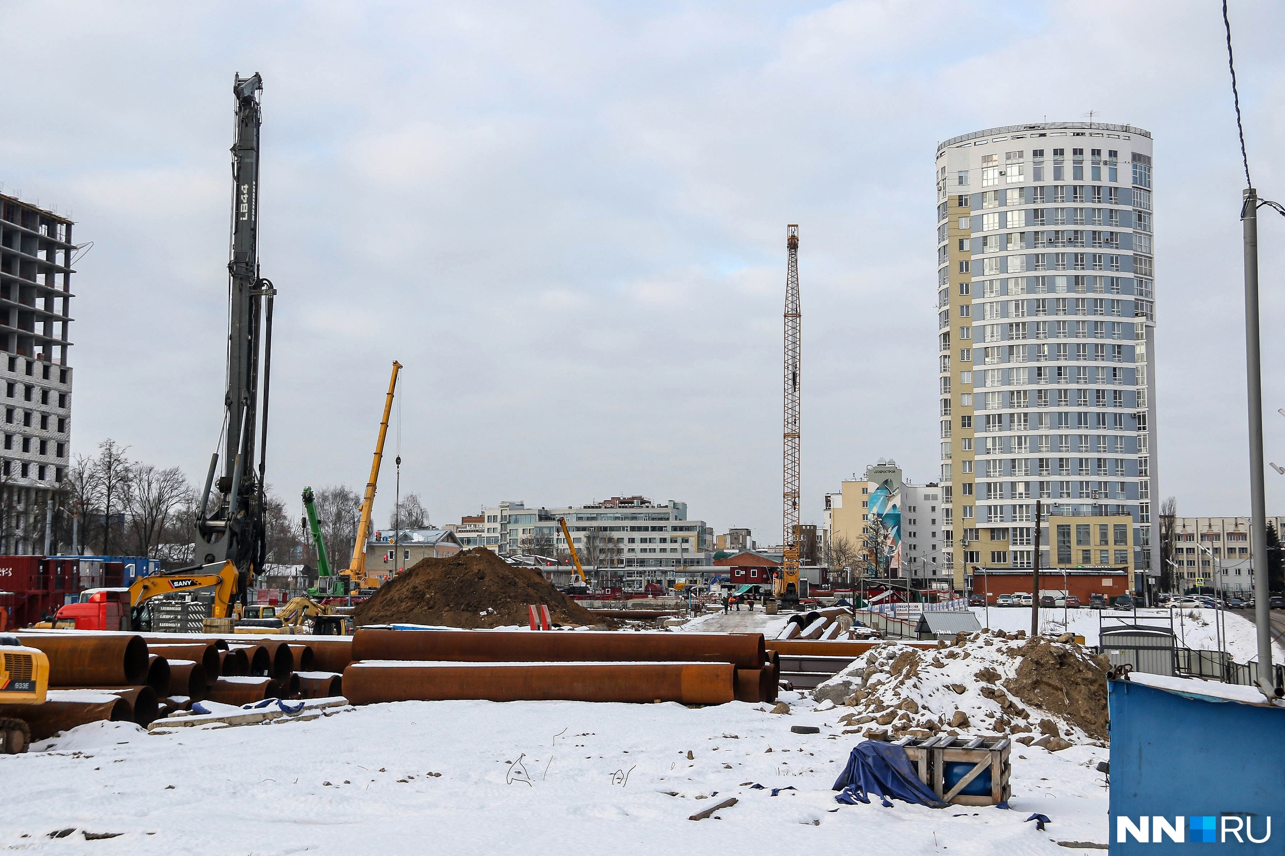 Власти утвердили планировку для нового микрорайона на площади Сенной в Нижнем Новгороде