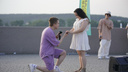 «Выходи за меня замуж!»: татуировки, танцы, купания в Томи — фоторепортаж Дня молодежи в Кемерове