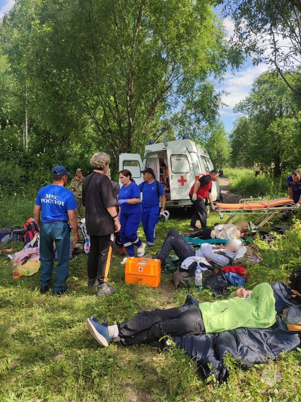 Среди пострадавших на Алтае оказалось 6 детей — онлайн-трансляция