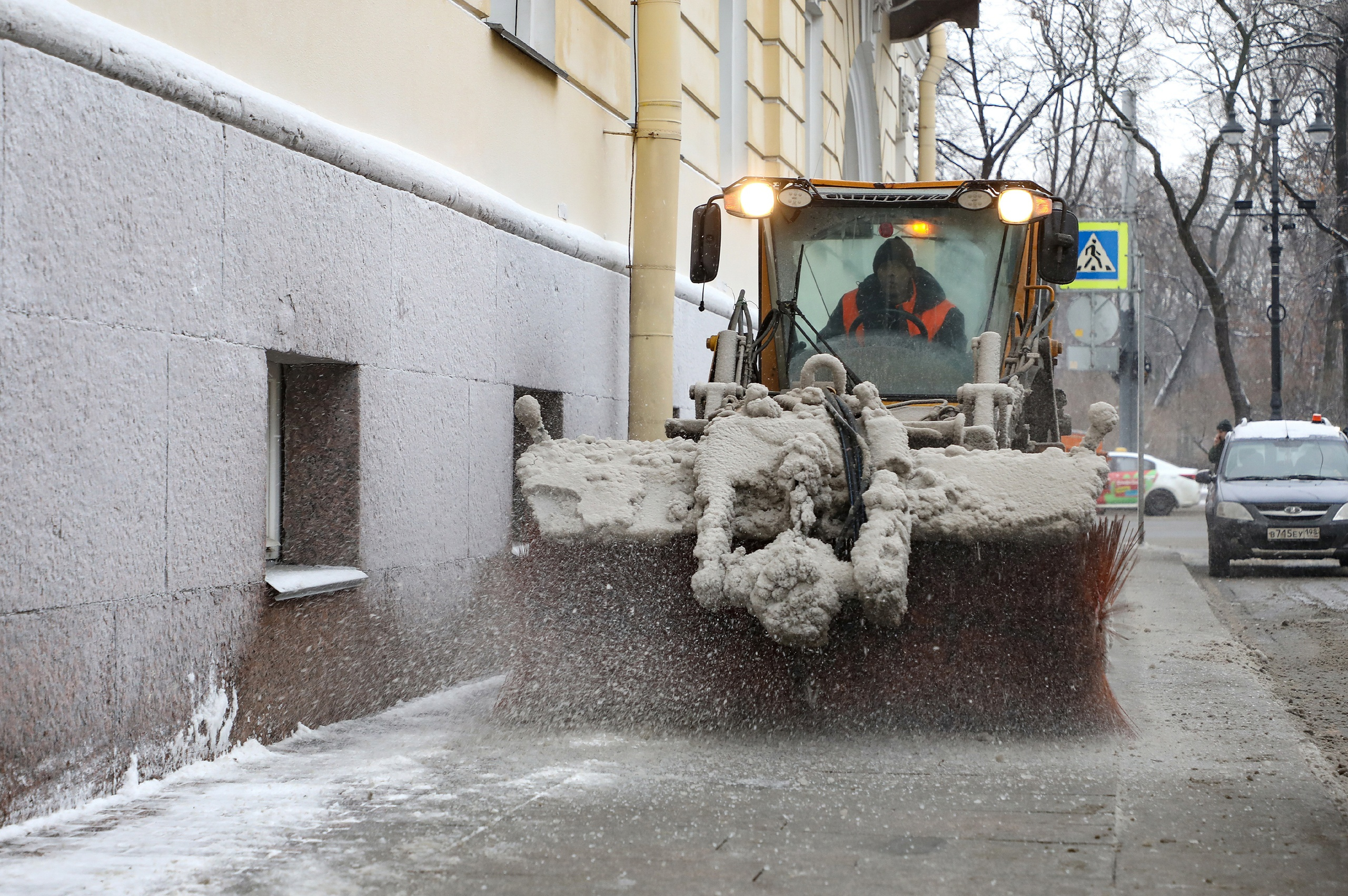 Сколько снега выпало в Петербурге 10–11 января - 11 января 2024 -  ФОНТАНКА.ру