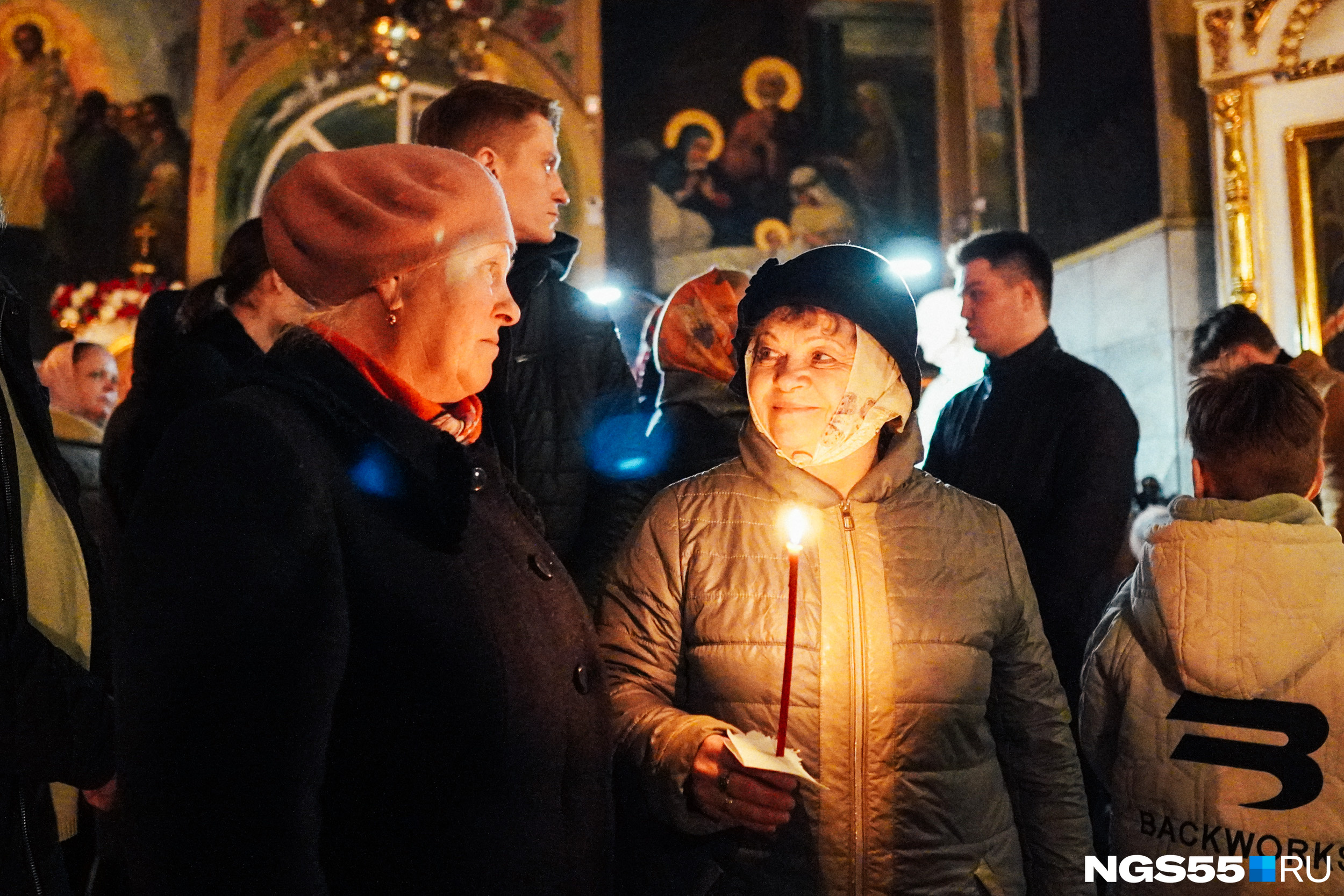 «Христос воскресе!» — повторяли омичи «Христос воскресе!» — повторяли омичи