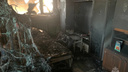 В Архангельской области горел жилой дом: спасатели нашли двух погибших