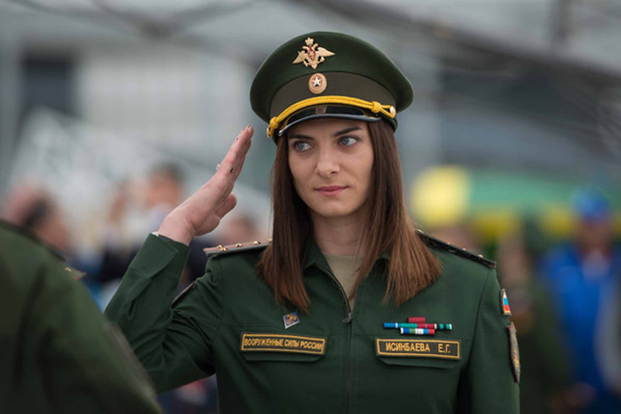 Елене Исинбаевой было присвоено звание майора Вооруженных сил Российской Федерации