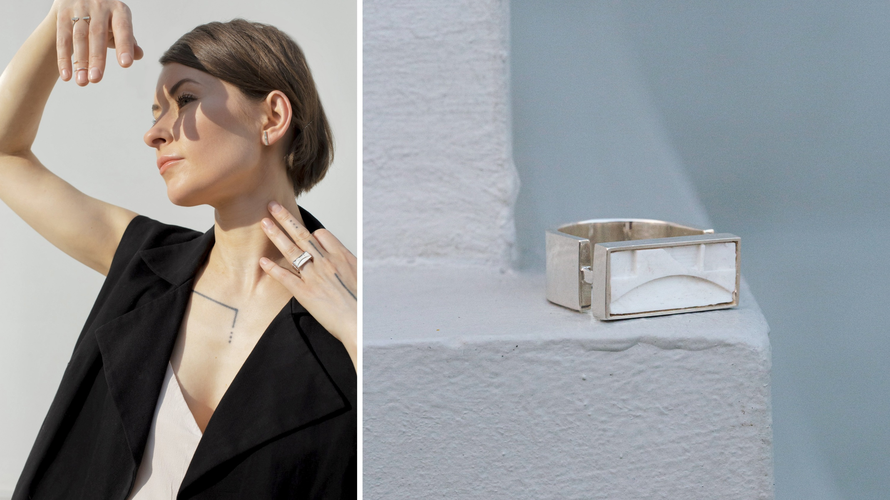 Девушка из Петербурга создает украшения из серебра и фарфора — ее уже пригласили на Миланскую неделю моды