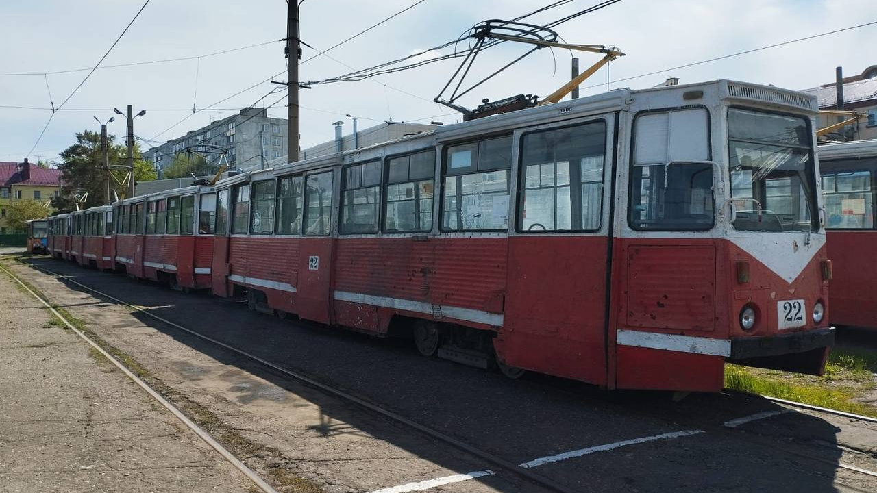 В Омске уничтожат 15 стареньких трамваев