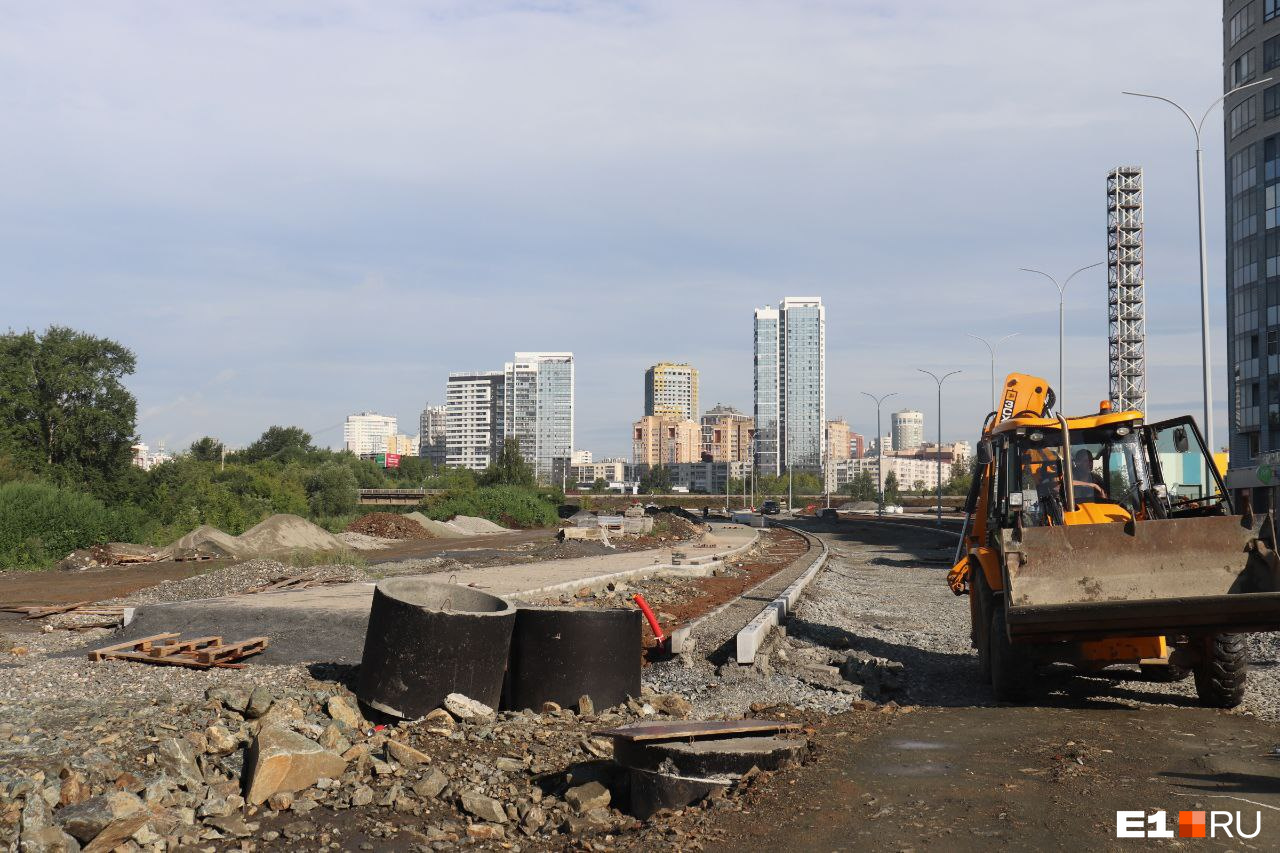 Фото строительство моста