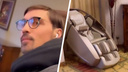 «Кресло есть массажное. Вот в него я и залягу»: Дима Билан снял видео в своем номере в Челябинске