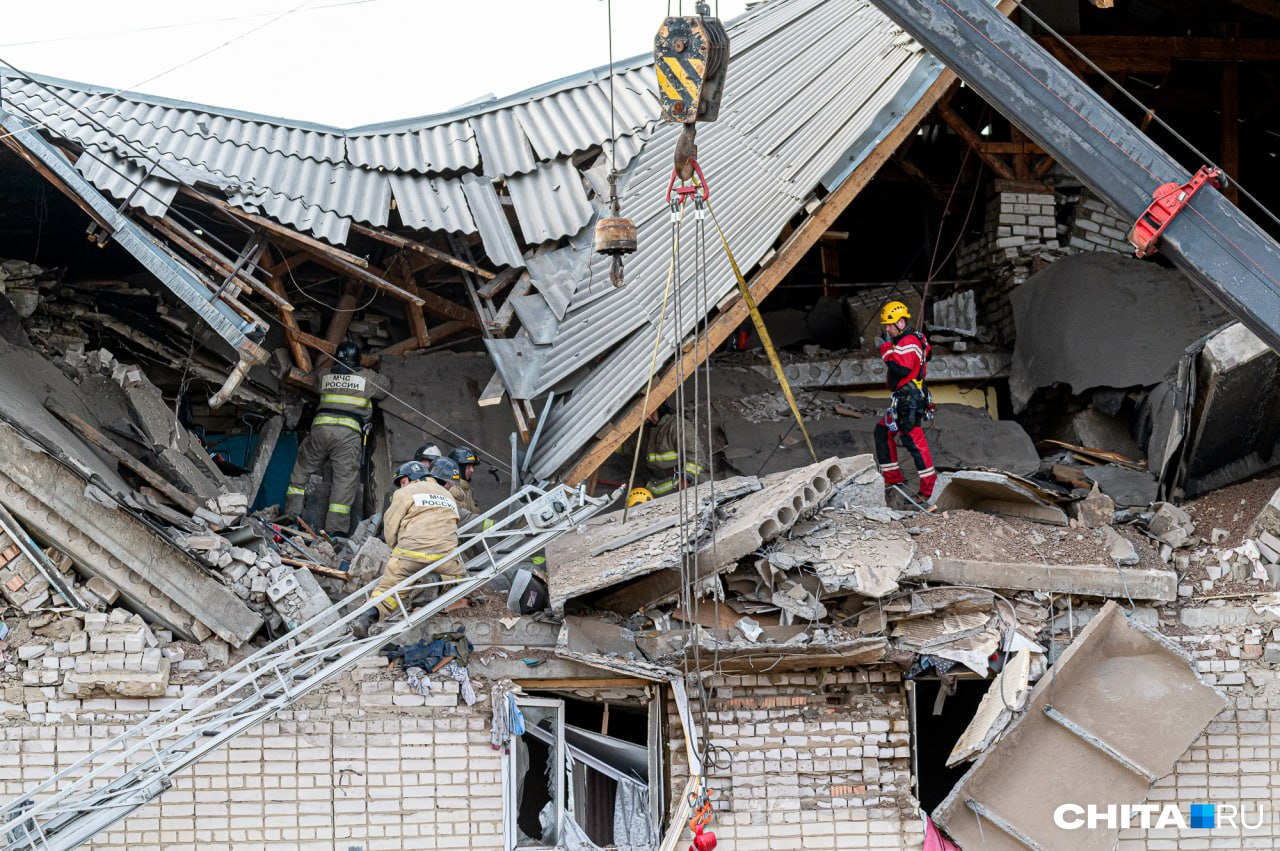 Пострадавший от взрыва газа дом в Чите восстановят к середине лета