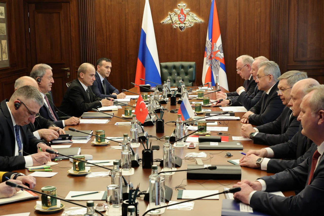 Министры обороны России, Турции, Сирии и Ирана встретились в Москве