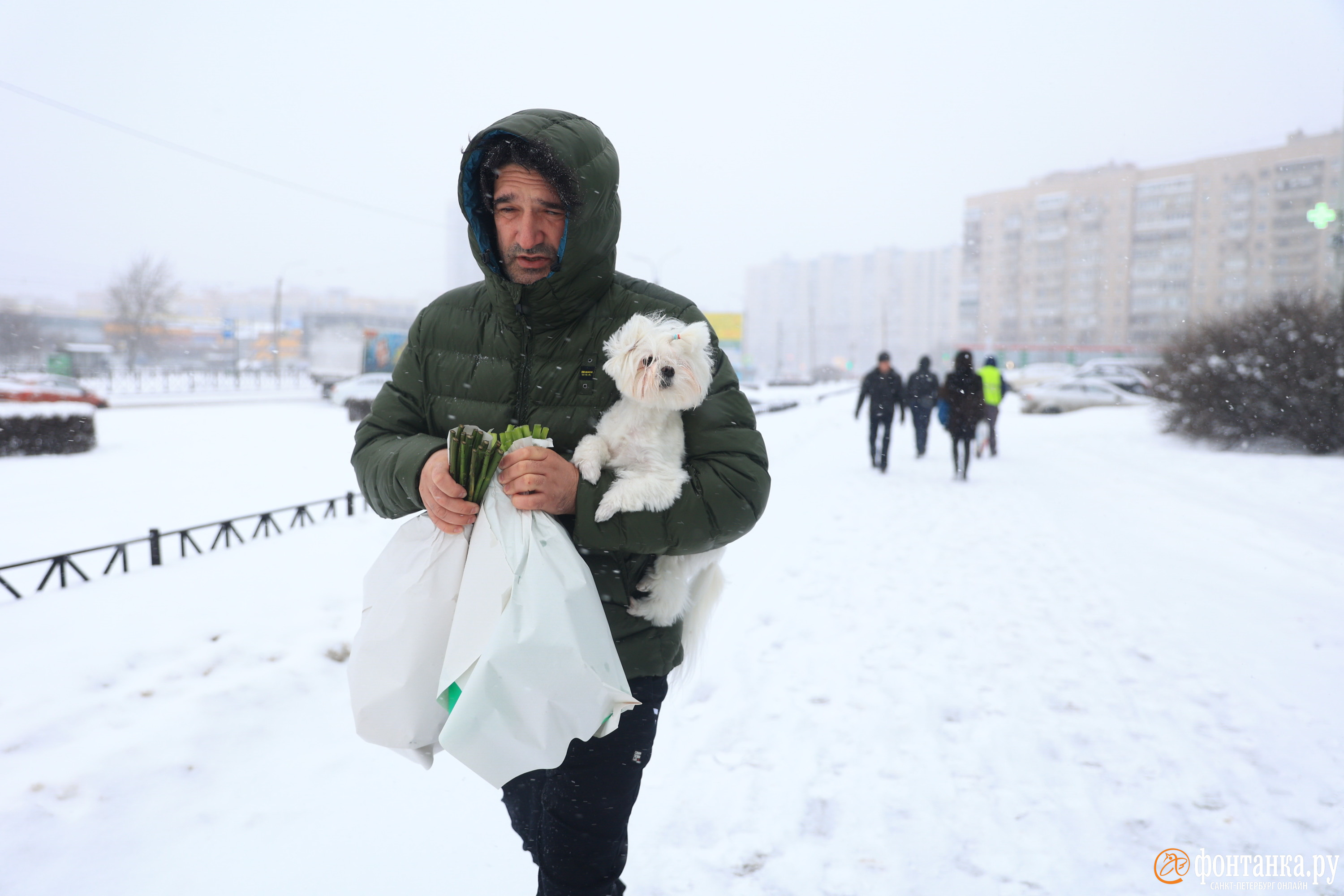 Заснеженное 8 Марта