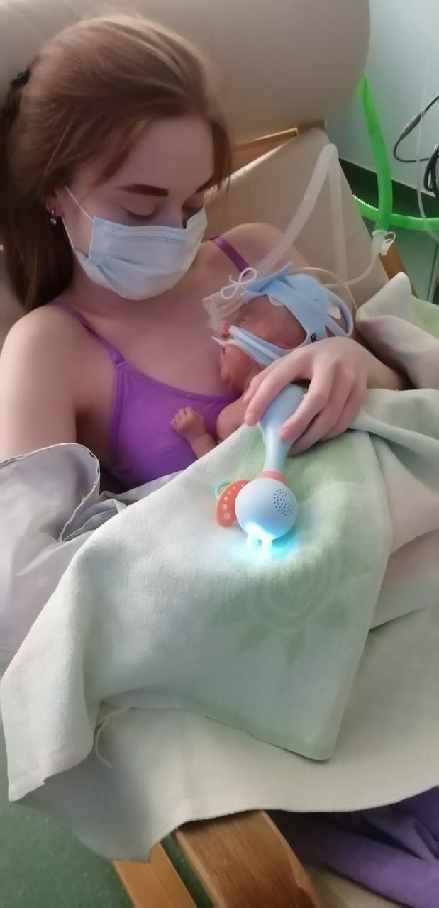 Екатерина провела с ребенком несколько месяцев в больнице