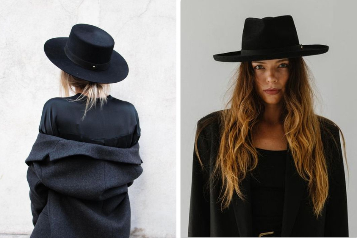12 стильных и крутых примеров от польской модницы как носить шляпу Федора осенью и зимой