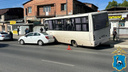 Полиция: в Самаре автобус сбил пассажира на остановке