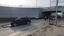 Разбросало половинки машины: видео с места массового ДТП на Московском шоссе