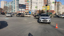 Kia завалилась на бок: в Новосибирске 11-летняя девочка пострадала в ДТП Kia и Great Wall
