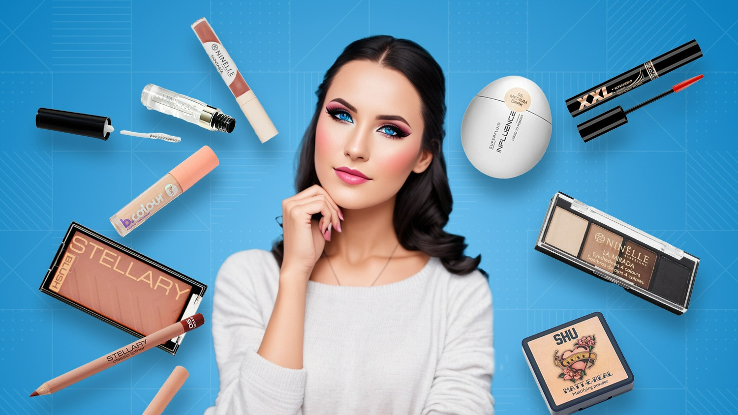 На волне распродаж: собираем базовую косметичку за 3500 рублей — 9 бюджетных средств для макияжа лица