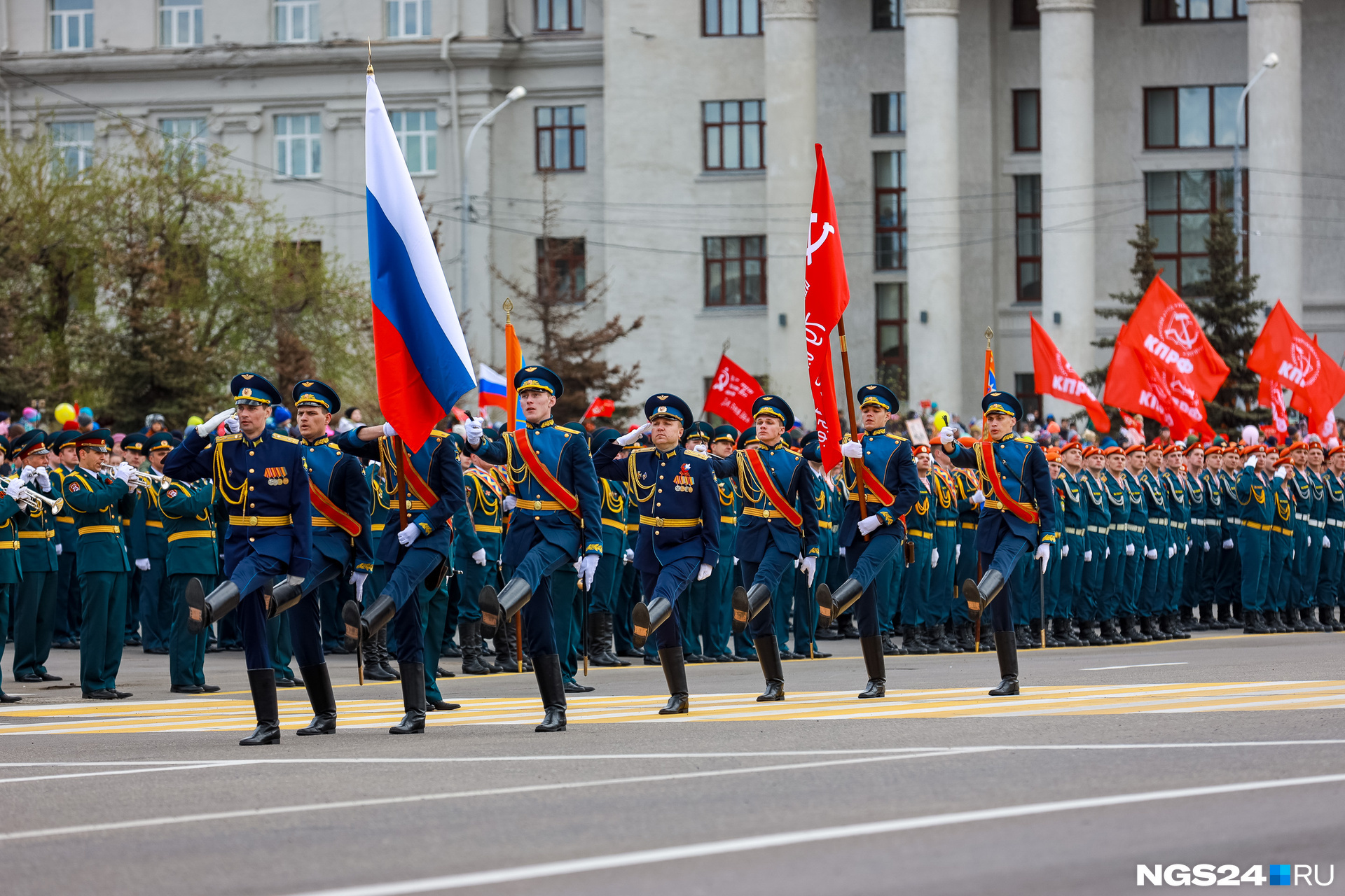 Без танков и на площади Мира: как пройдет парад на 9 Мая в Красноярске