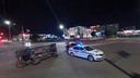 Ночью в Кургане на перекрестке Климова и Ленина столкнулись два автомобиля