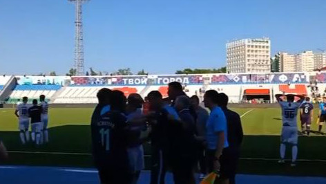 Игроки ФК «Уфа» подрались с соперниками после матча — видео
