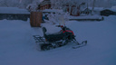 В Архангельской области погиб водитель снегохода — он провалился вместе с ним под лед