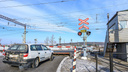 Локомотив столкнулся с легковушкой на переезде в Новосибирской области