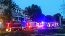 В Самаре загорелась больница на Мичурина: видео