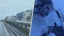 «Больше 20 часов не двигались»: как водители выбираются из снежной ловушки на трассе М-4