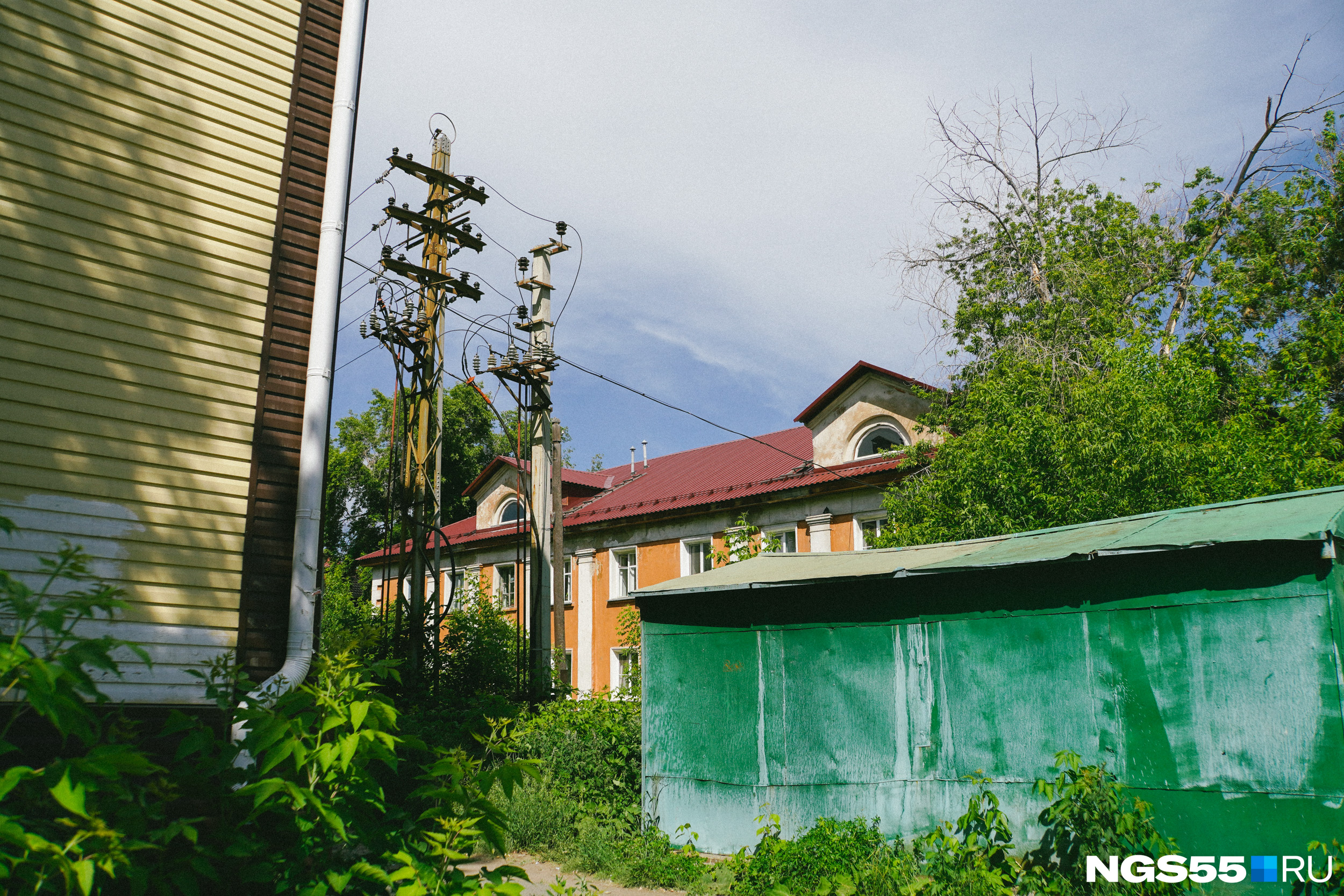 Немецкий поселок омск карта