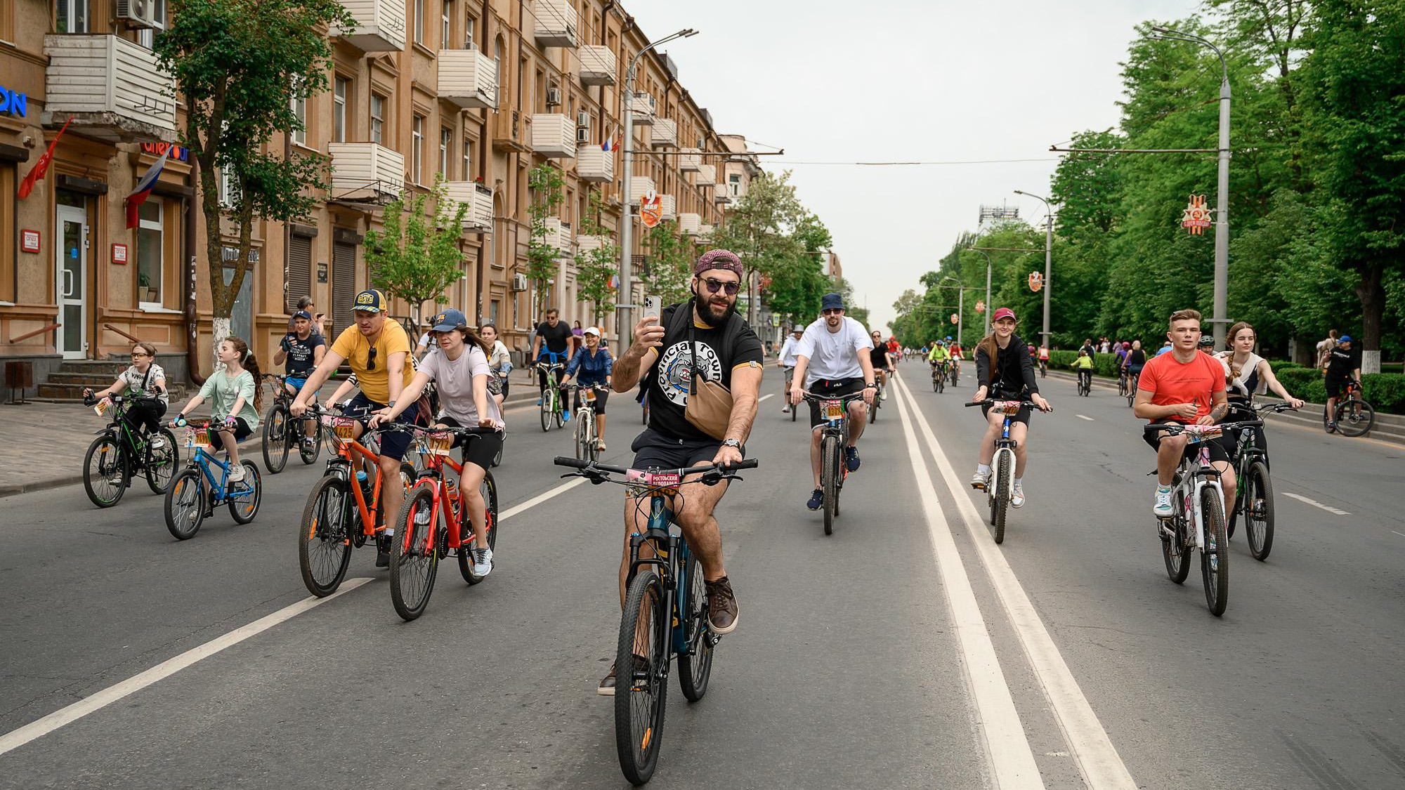 В Ростове перекроют дороги из-за велопарада