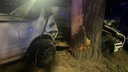 На 9 Января в Воронеже насмерть разбился молодой водитель «Тойоты» — он врезался в «Ауди» и в дерево