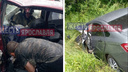 «Скончалась, пока доставали»: в Ярославской области насмерть разбилась водитель «Форда». Видео