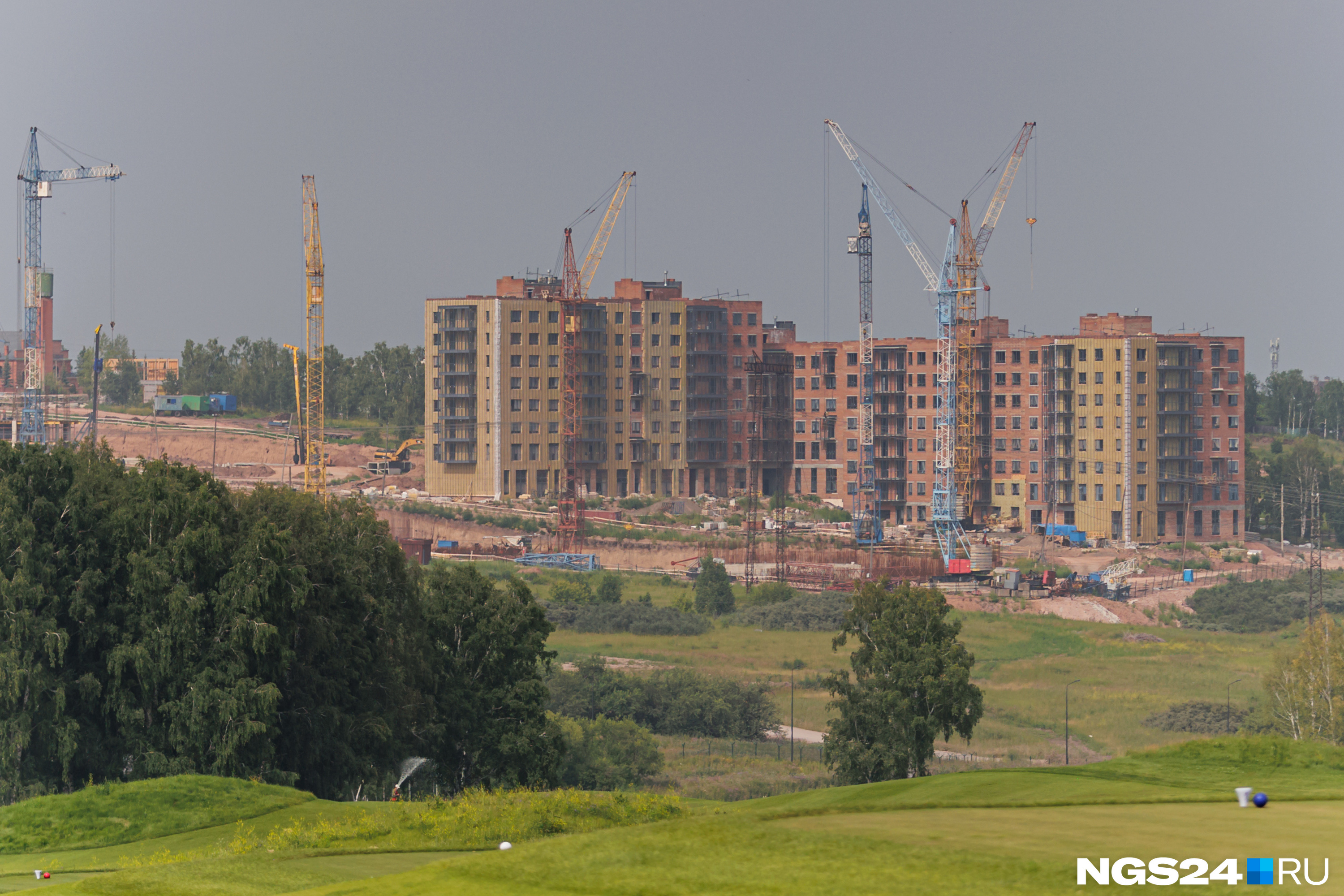 В Красноярске утвердили планировку Юдинского микрорайона на 800 тысяч квадратных метров жилья