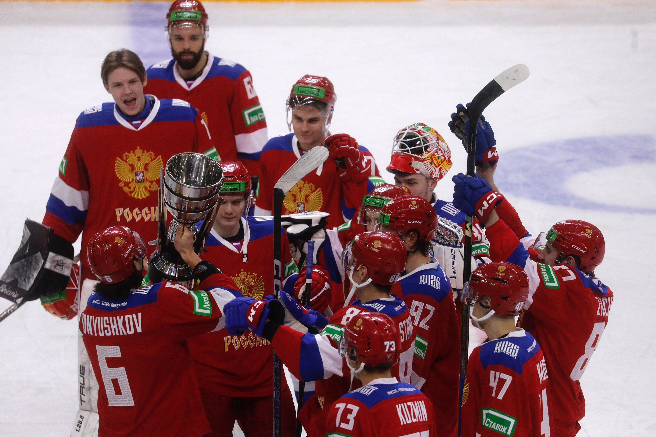 Сборная «Россия 25» выиграла турнир «3 на 3» на Кубке Первого канала в Петербурге