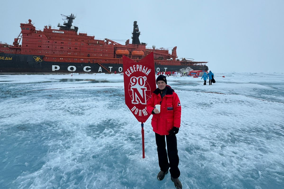 Известный бизнесмен из Екатеринбурга покорил Северный полюс. Сколько денег он отдал за путешествие мечты?