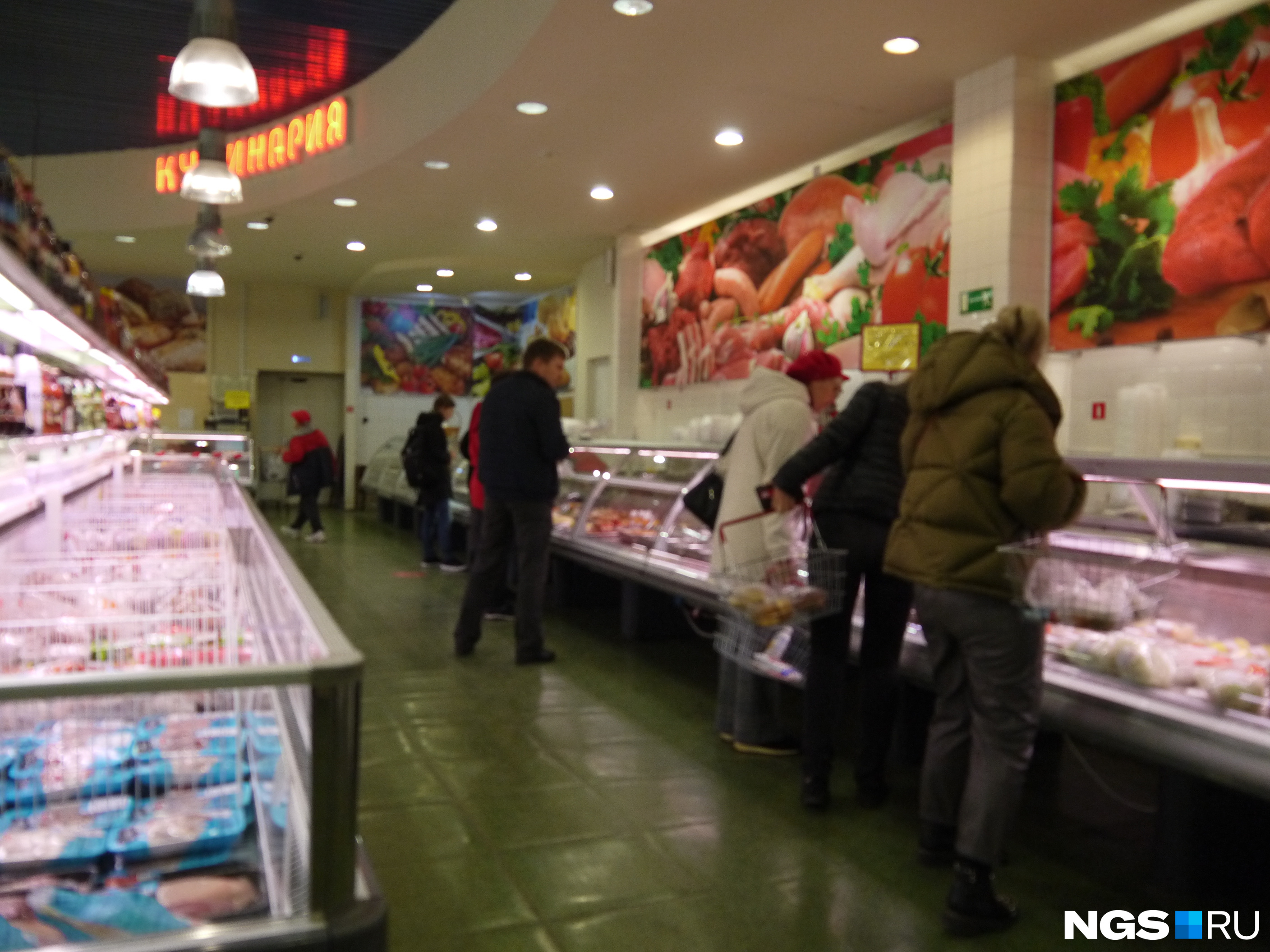 Самым востребованным продуктом в «Универсаме» остаются салаты и готовые блюда