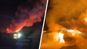 Над домами огромный столб дыма: что прямо сейчас горит в Архангельске