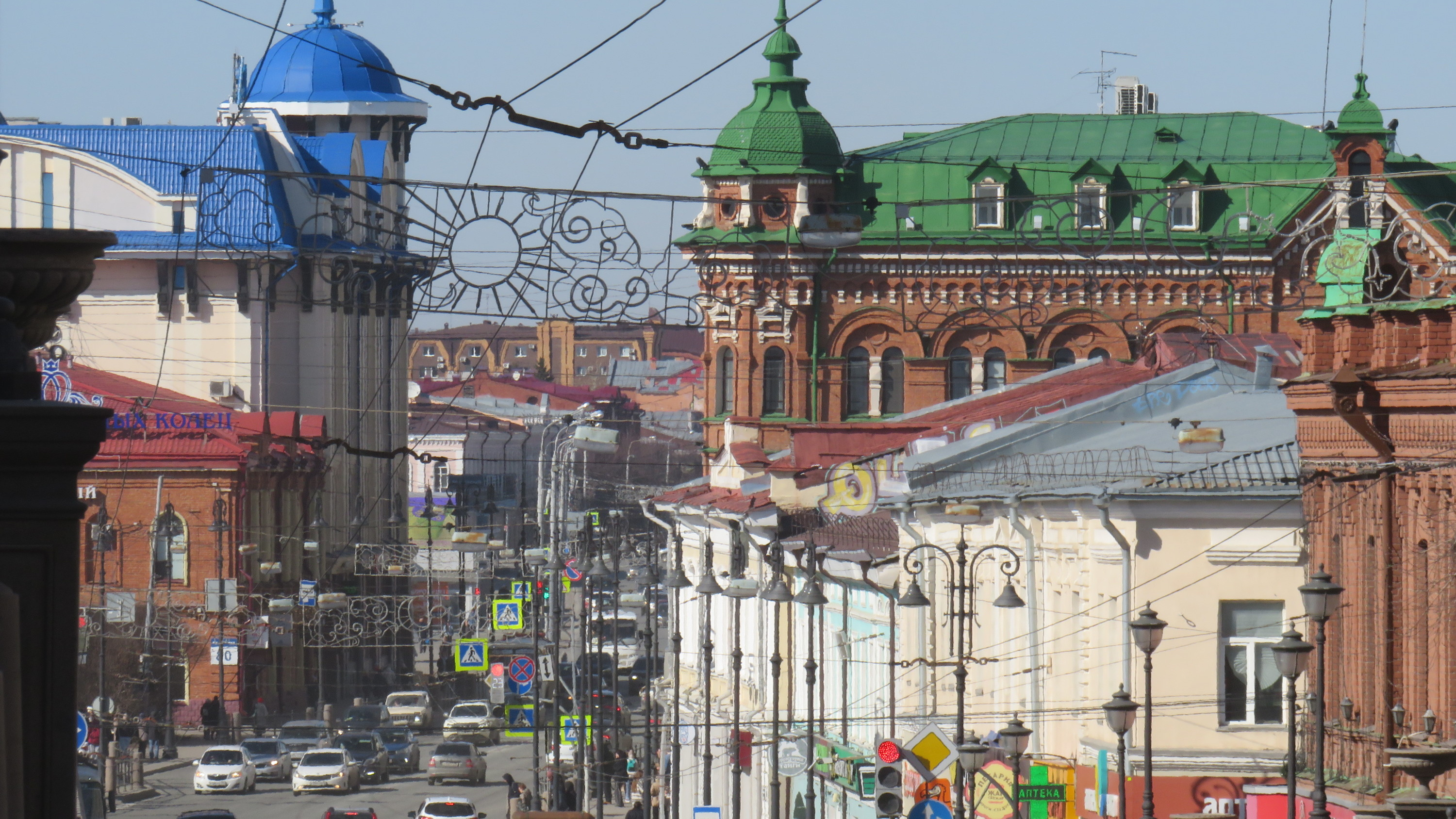 Движение транспорта в центре Томска изменят 1 июня