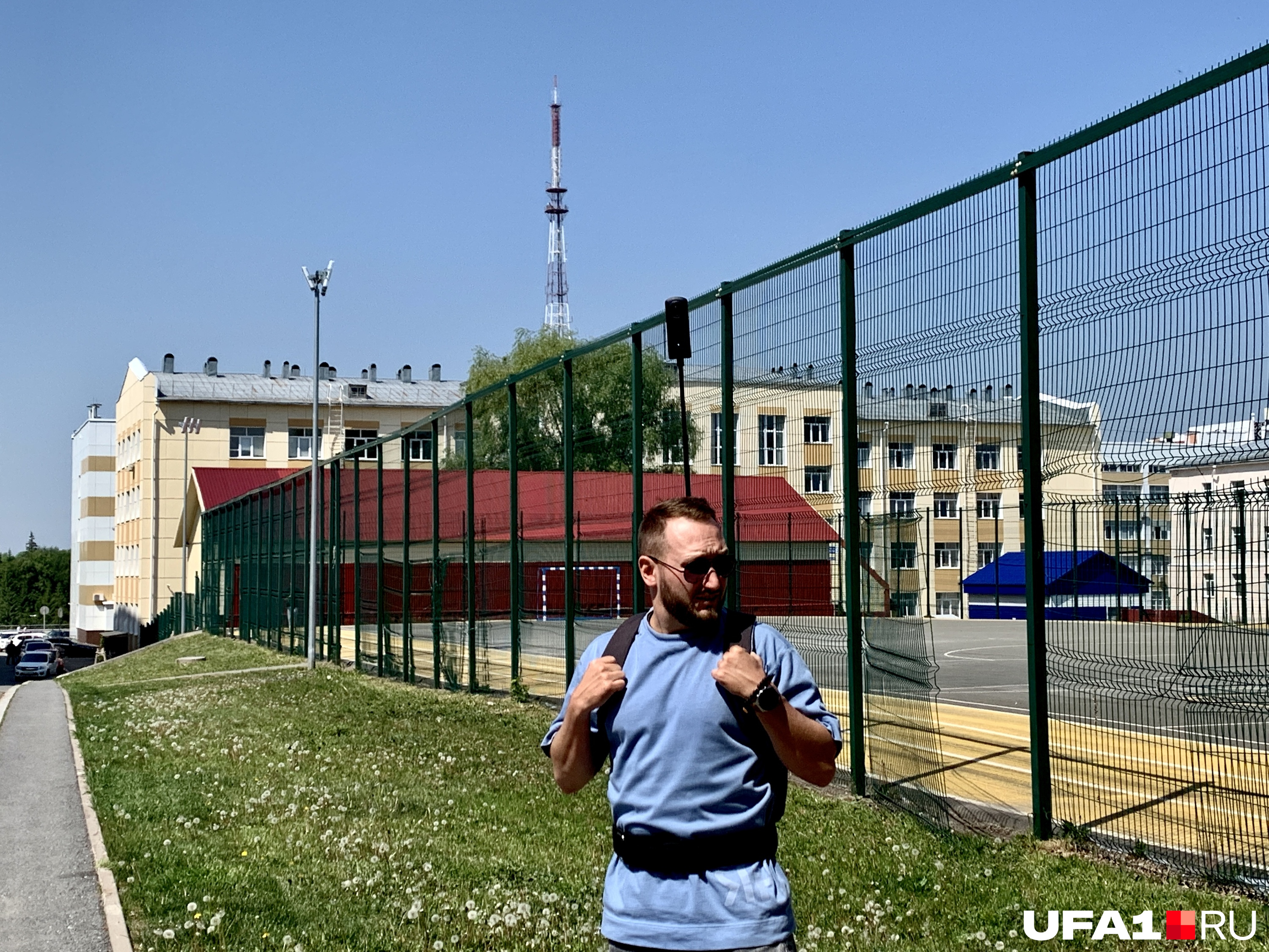 Игорь приехал из Москвы в Уфу, чтобы снимать пешие панорамы