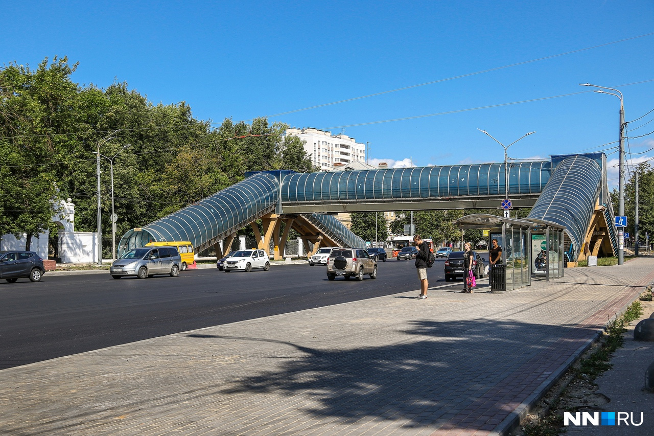 В Нижнем на проспекте Гагарина появится новый надземный пешеходный переход. Рассказываем, где он будет