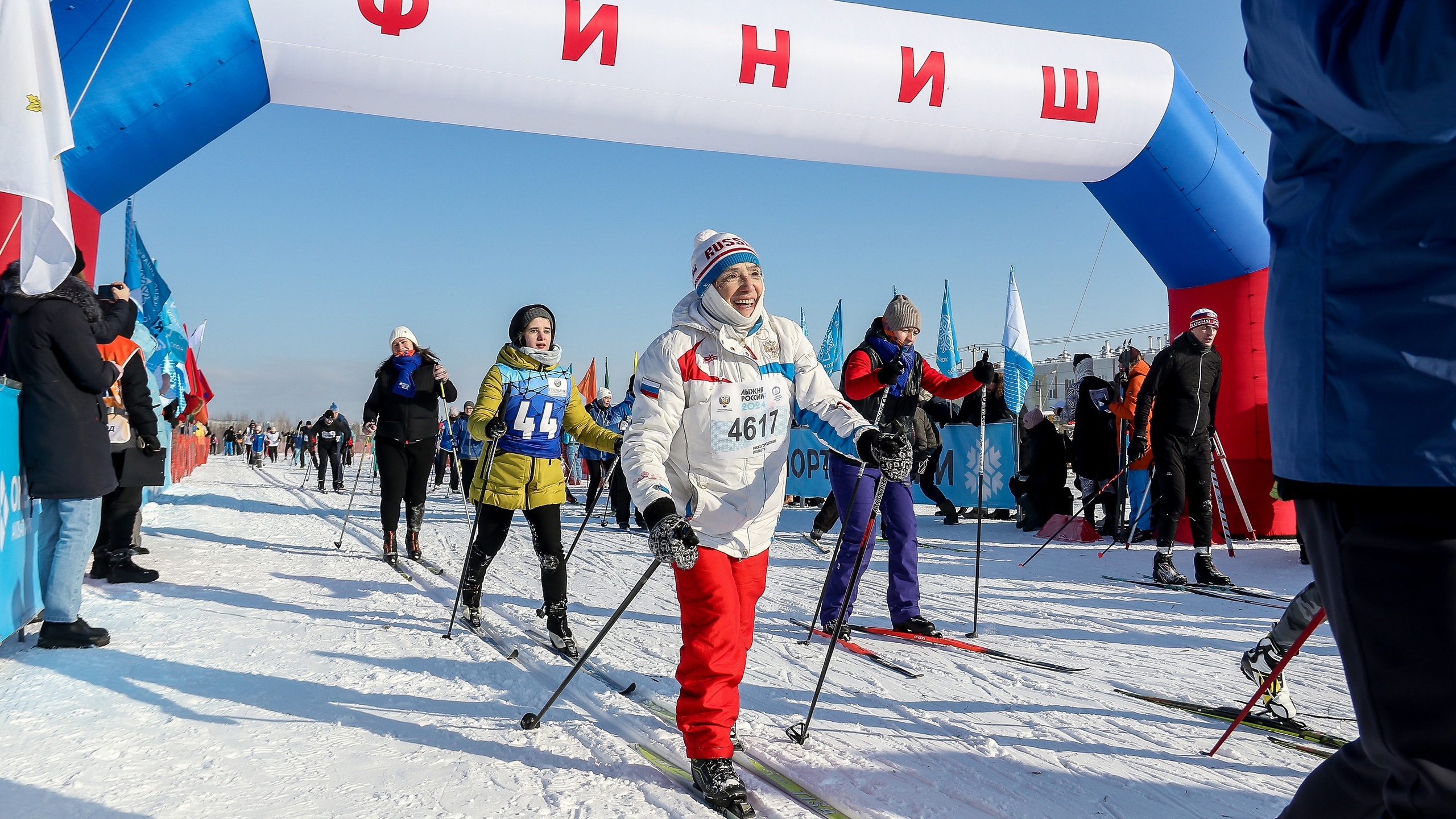 Бороды подмерзли. Показываем действительно впечатляющие фото с «Лыжни России» в Нижнем